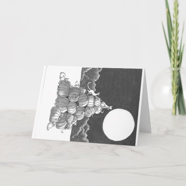 Tarjeta Tarjeta: Fuerte Pumpkincat (Anverso)