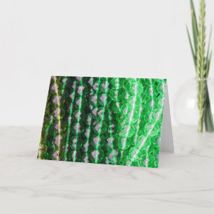 Tarjeta Tarjeta, "gotas verdes "