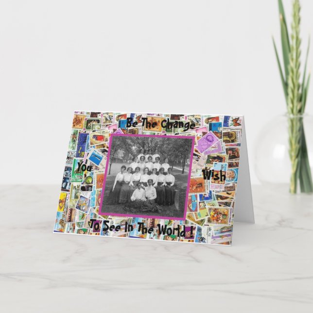Tarjeta Tarjeta/hembra de la graduación (Anverso)