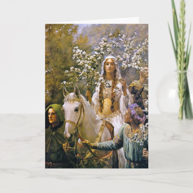 Tarjeta Tarjeta: Reina Guinevere (Anverso)