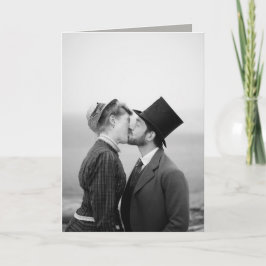 Tarjeta Tarjeta—Victoria, beso, poema de amor