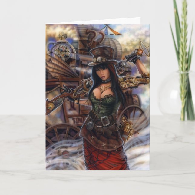 Tarjeta ¡"Tarjetas de felicitación del viajero del (Anverso)