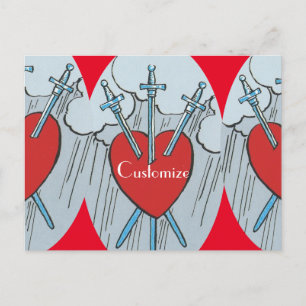 Tarjeta Tarot 3 Espadas Thunder_Cove