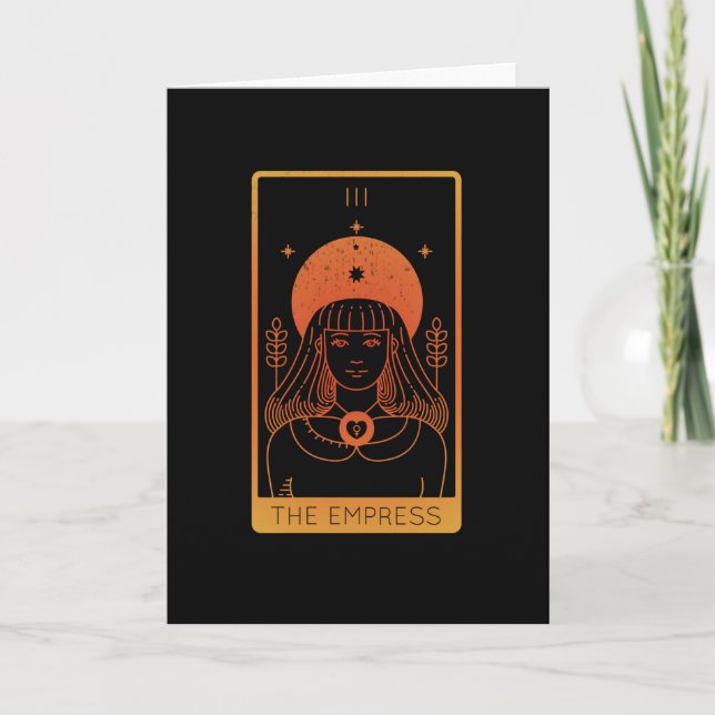 Tarjeta Tarot Card Camisetas Para Mujeres Ocultan A La Emp (Anverso)