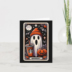 Tarjeta Tarot Cute Fantasma Sensación de fantasía 