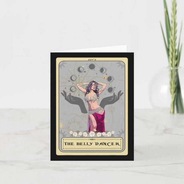 Tarjeta Tarot de baile de Belly Top Tarot Belly (Anverso)