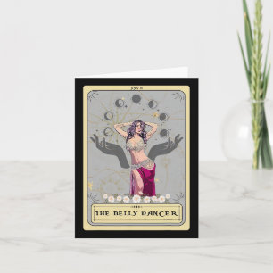 Tarjeta Tarot de baile de Belly Top Tarot Belly