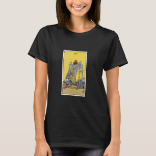 Tarjeta Tarot de protección de la camiseta de espa