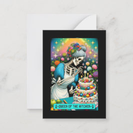 Tarjeta Tarot de Reina de la Cocina