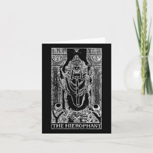 Tarjeta Tarot El Hierofante - El Regalo Oculto Del