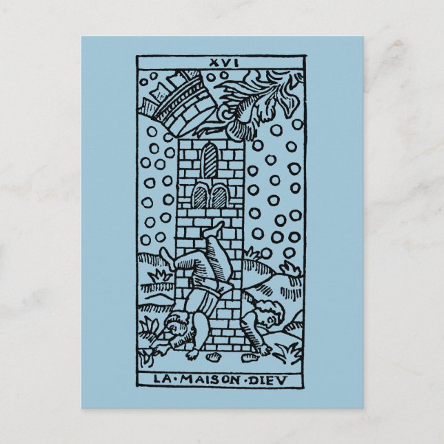 Tarjeta Tarot: El Madhouse (Anverso)