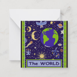 Tarjeta Tarot - EL MUNDO