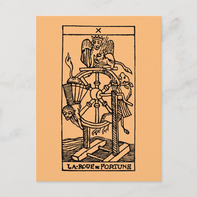 Tarjeta Tarot: Fortune (Anverso)