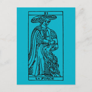 Tarjeta Tarot: Fuerza