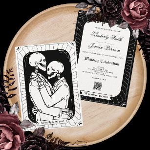 Tarjeta Tarot gótica Invitación a matrimonio Códig