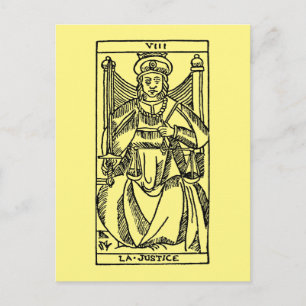 Tarjeta Tarot: Justicia