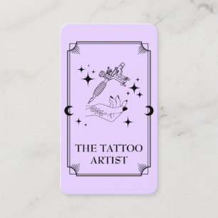 Tarjeta Tarot Tattoo Artista Celestial de la tarje