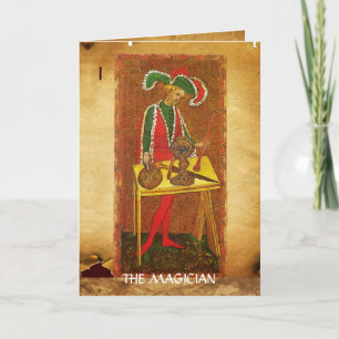 TARJETA TAROTS RENACIMIENTO ANTIGUO 1 / EL MAGO