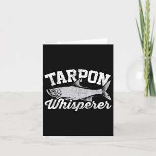 Tarjeta Tarpon Whisperer I Tarpon Angler I Pescador Tarpon