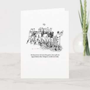 Tarjeta Tarquin y la oportunidad de la foto