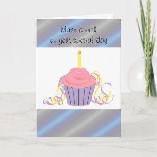 Tarjeta Tarta de Cumpleaños