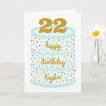Tarta de cumpleaños con confeti personalizada con 
