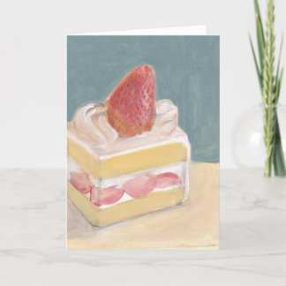 Tarjeta Tarta de Fresa 2