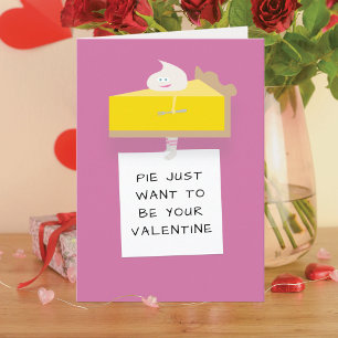 Tarjeta Tarta De Limón San Valentín