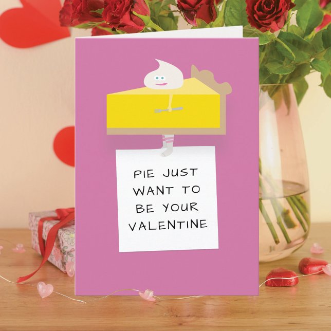Tarjeta Tarta De Limón San Valentín (Subido por el creador)