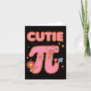 Tarjeta Tarta Pi Monada Feliz Día Pi Matemáticas Profesor