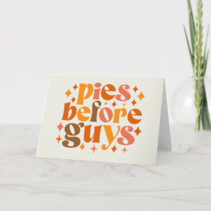 Tarjeta Tartas Antes que Chicos