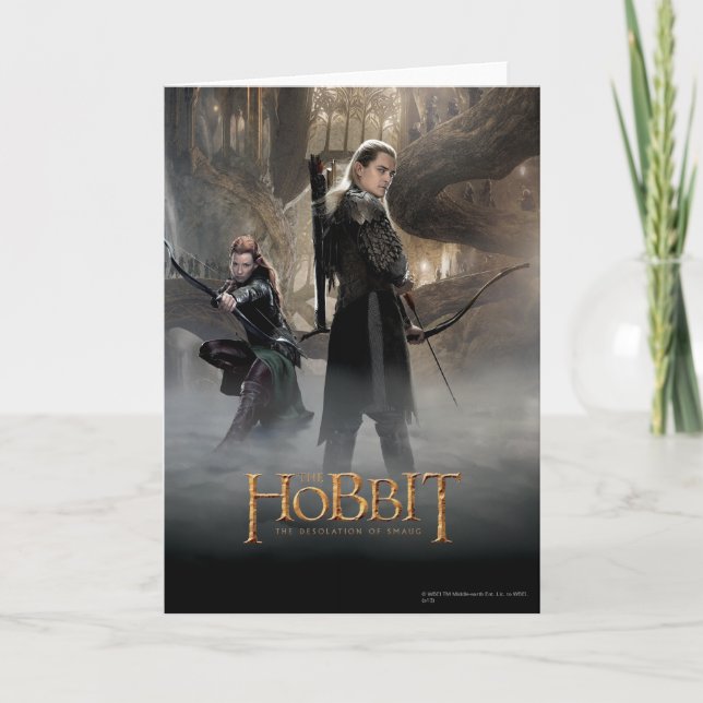 Tarjeta TAURIEL™ Y LEGOLAS GREENLEAF™ Movie Poster 2 (Anverso)