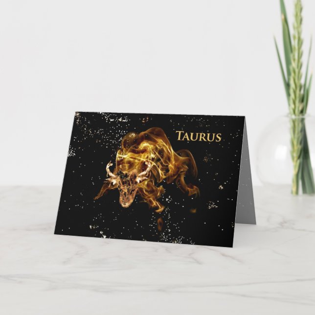 Tarjeta Tauro - Bull-Tarjeta (Anverso)