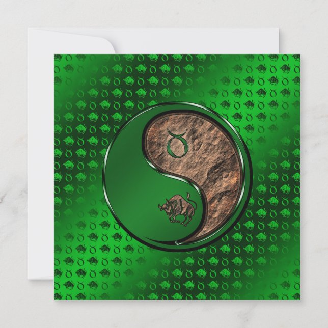 Tarjeta Taurus el toro (Anverso)