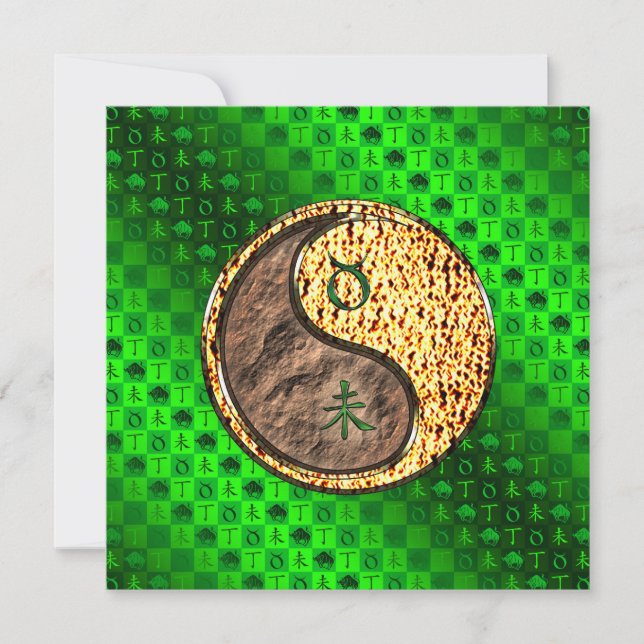 Tarjeta Taurus & Fire Goat (Anverso)