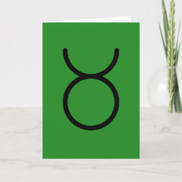 Tarjeta Taurus Greeting Card