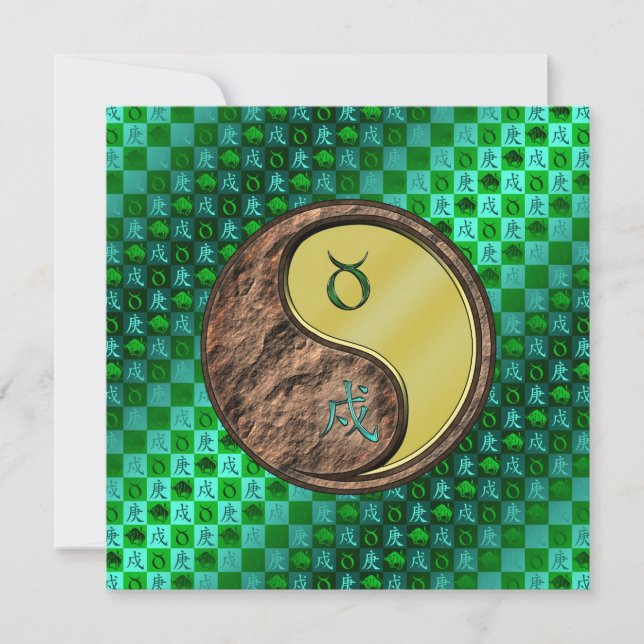 Tarjeta Taurus & Metal Dog (Anverso)