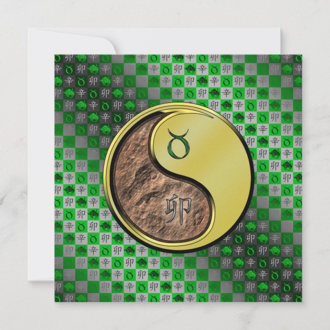 Tarjeta Taurus & Metal Rabbit (Anverso)