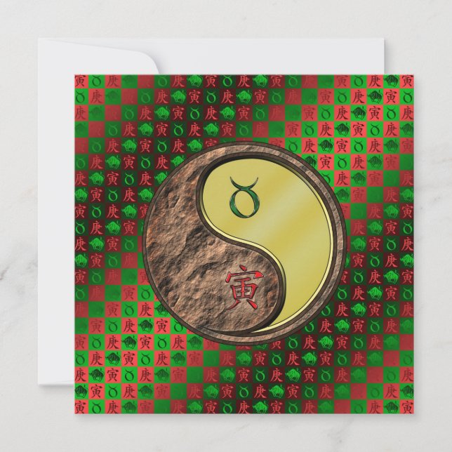 Tarjeta Taurus & Metal Tiger (Anverso)