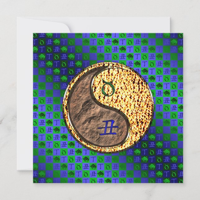 Tarjeta Taurus y Ox de Fuego (Anverso)