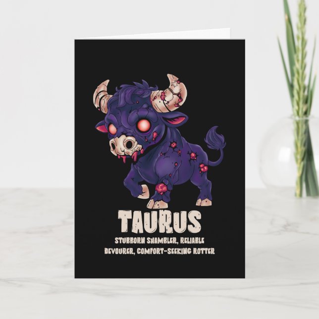 Tarjeta Taurus Zombie (Anverso)