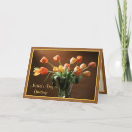 Tarjeta Tawny Tulips