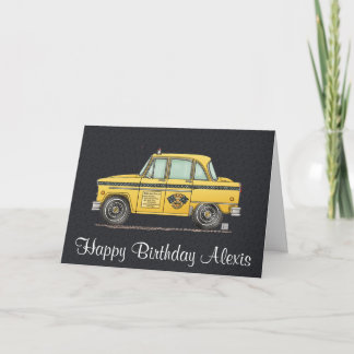 Tarjeta Taxi lindo