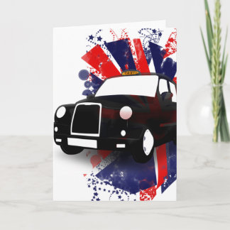 Tarjeta Taxi negro