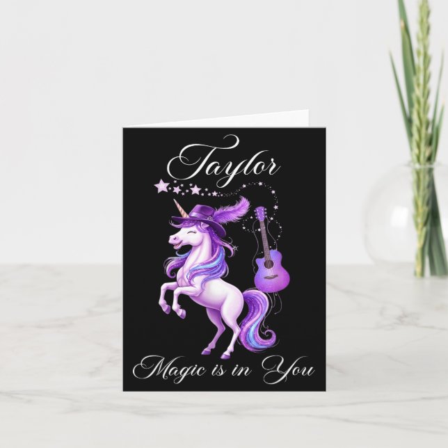 Tarjeta Taylor Gift - Taylor Shirt  (Anverso)