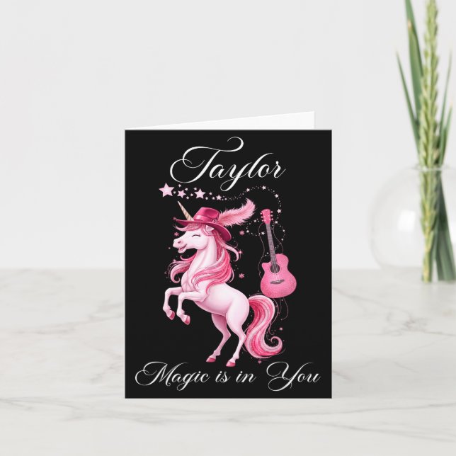 Tarjeta Taylor Gift - Taylor Shirt  (Anverso)