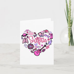 Tarjeta Taylor Heart Primer Nombre Chica de Cumpleaños Per