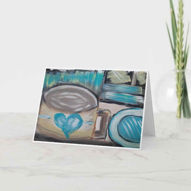 Tarjeta Taza de Café (Anverso)