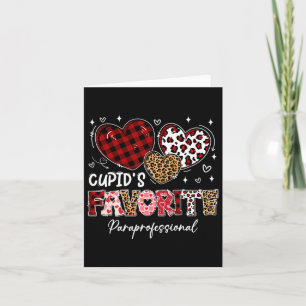 Tarjeta Taza de tres corazones la paraprofesional favorita