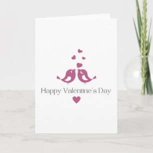 Tarjeta Taza del Día de San Valentín Pájaros de Amor Rosas